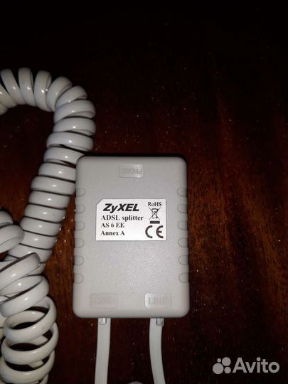 Adsl splitter AS 6 EE annex A ZyXel
