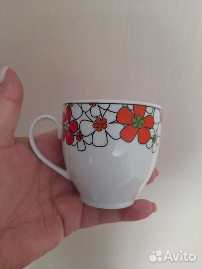 Чашки с блюдцами цена за все