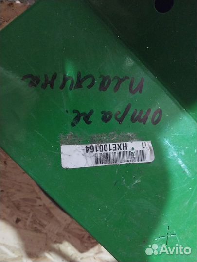 Отражательная пластина john deere HXE100164