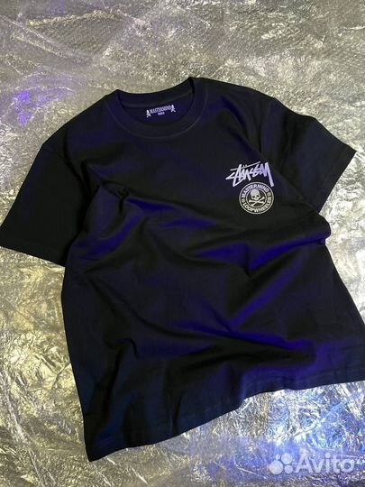 Футболки Mastermind x Stussy
