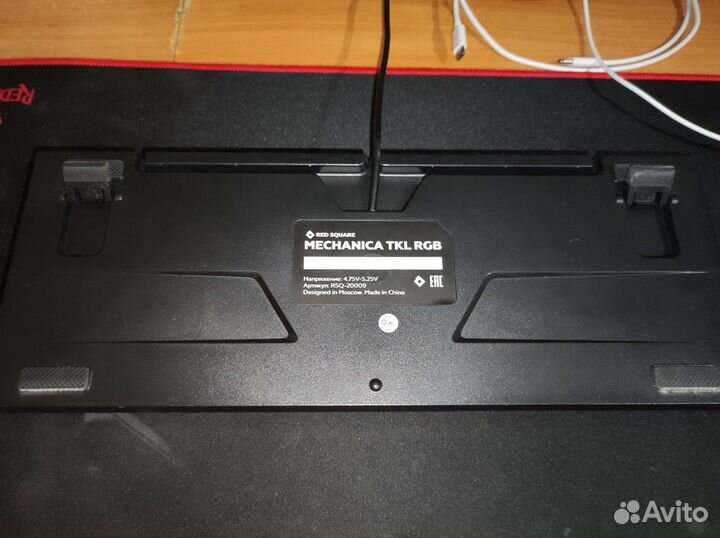 Игровая клавиатура Red Square Mechanica tkl RGB