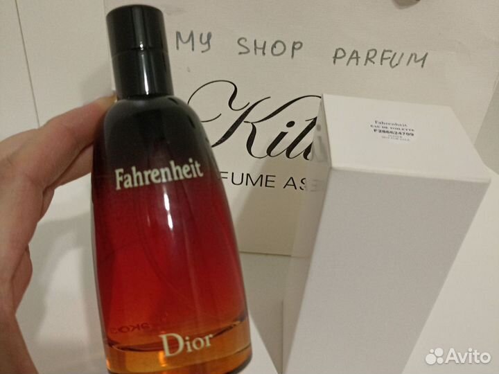 Dior fahrenheit тестер 100 мл