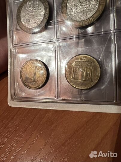 Юбилейные монеты 10 рублей, 5 рублей