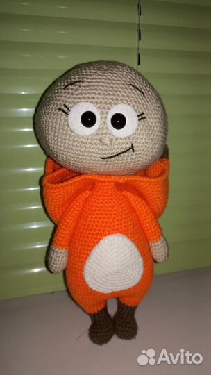 Вязаная кукла Бонни