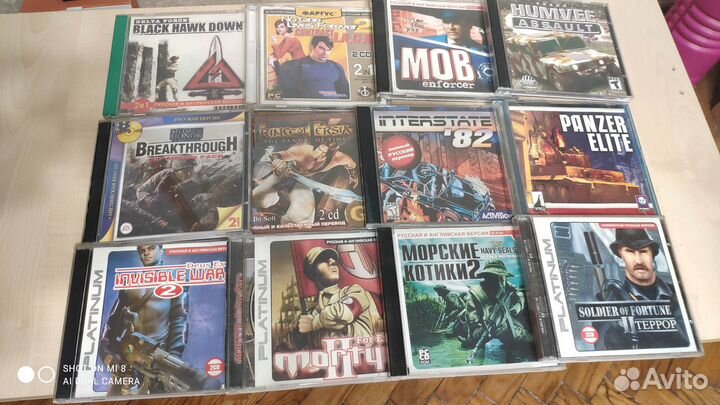 Компьютерные игры старые на дисках