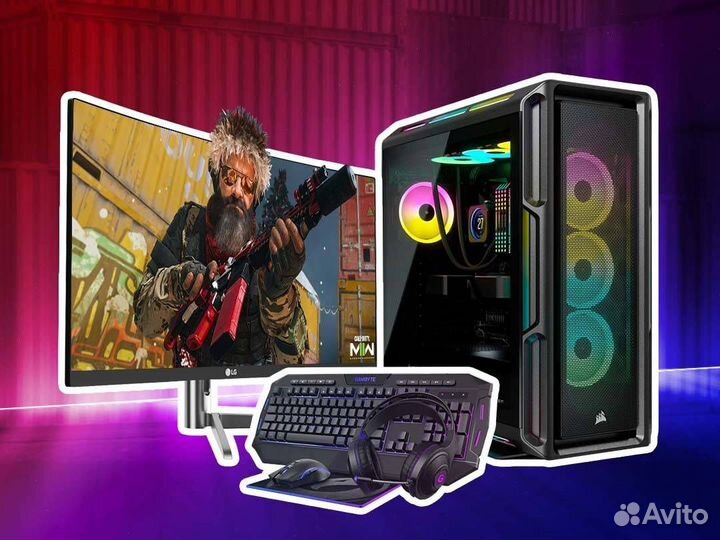 Игровой компьютер intel core i7 RTX 3060Ti /4070