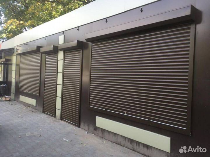 Роллеты на дверь Алютех 1000х2150мм