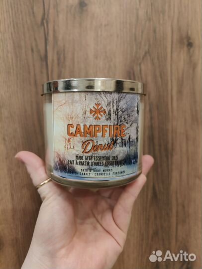Bath and body works свеча большая б/у