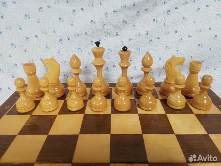 Советские шахматы с большими фигурами СССР