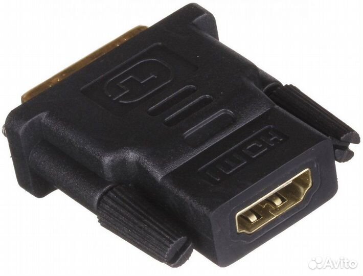 Переходник / адаптер hdmi F - DVI-D 25m Новый и др