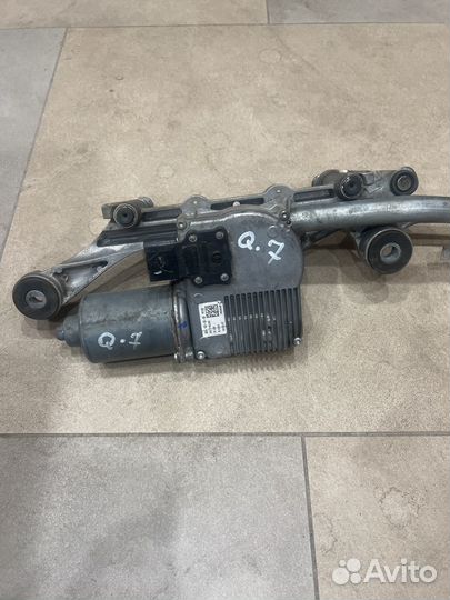 Моторчик дворников audi Q7 4L трапеция дворников