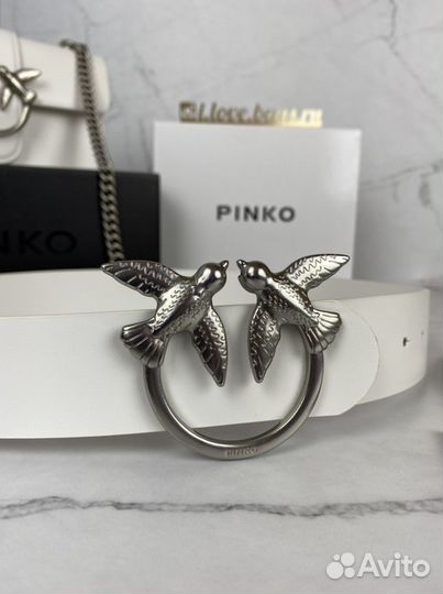 Ремень Pinko Belt 3D Пинко натуральная кожа