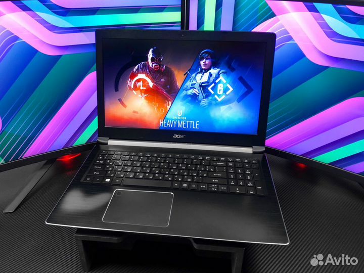 Ноутбук Acer для игр Geforce GTX 256 512 SSD