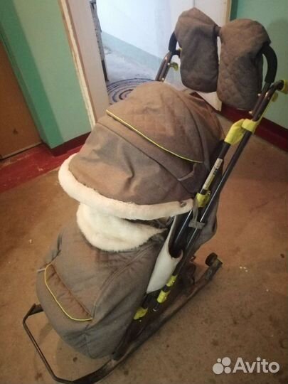 Детские зимние санки