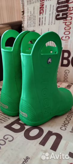 Резиновые сапоги crocs