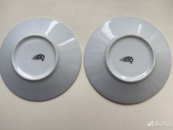 Кофейные блюдца 2 шт