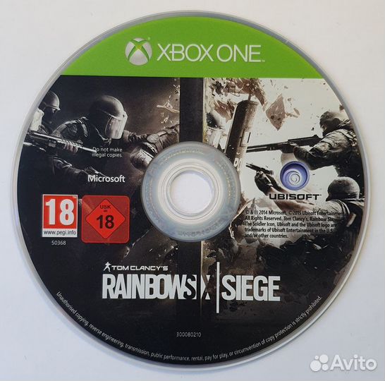 Xbox One Tom Clancys Raibow six Siege Полн. на Рус