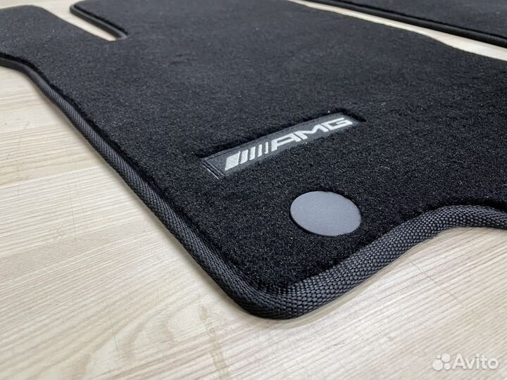 Коврики ворсовые mercedes AMG