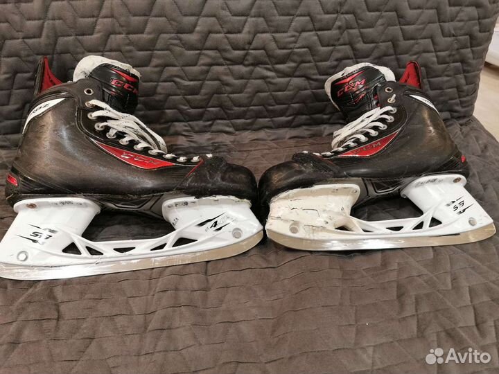 Коньки CCM RBZ 13 US Sr, стакан ссм SB +4,0