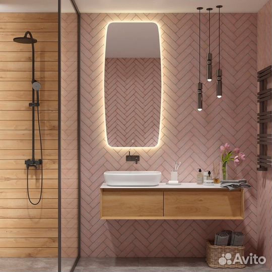 Зеркало Art&Max Forli 70х150