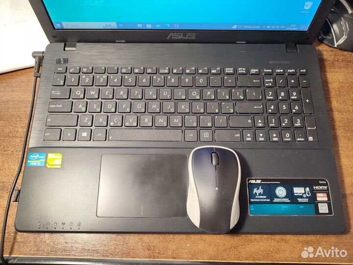 Asus X552CL Intel core i3-3217/GF710m/ ssd-512gb