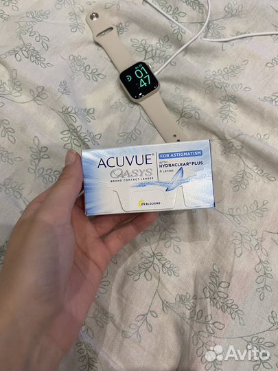 Линзы acuvue oasys astigmatism -1,75