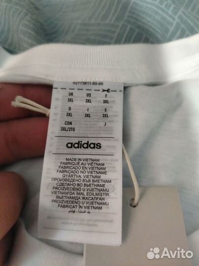 Футболка adidas оригинал мужская 58