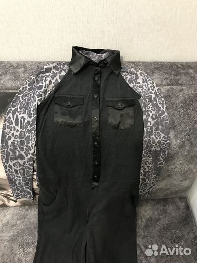 Комбинезон + платье + водолазка