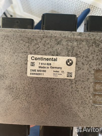 Блок управления двигателем bmw f10 523i