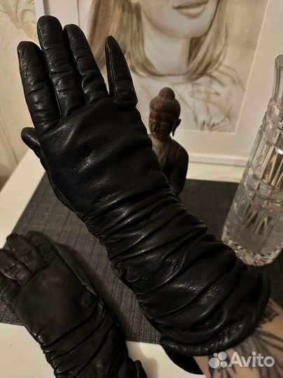 Перчатки кожаные 6