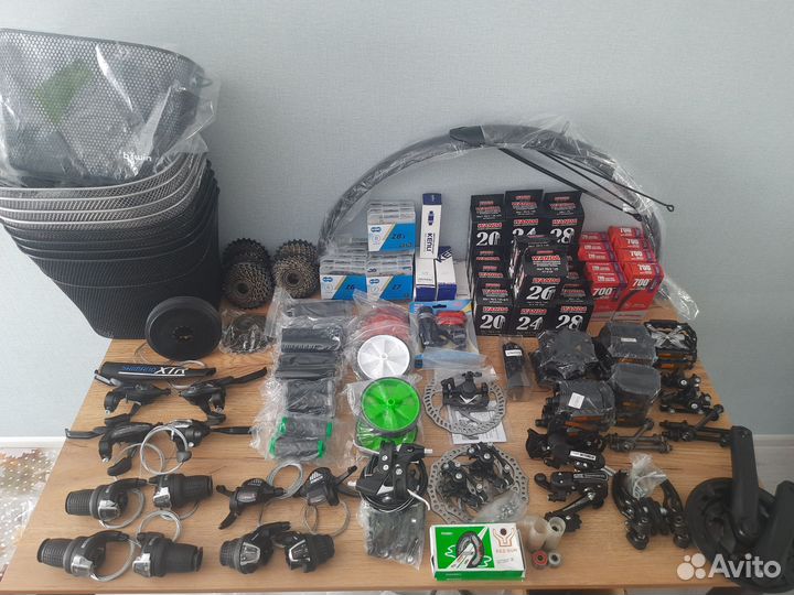 Запчасти для велосипедов новые