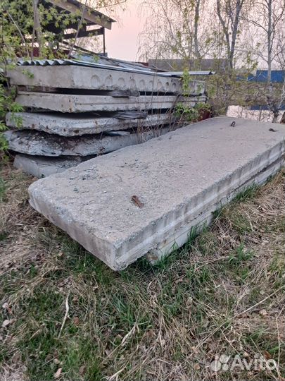 Плиты дорожные бу