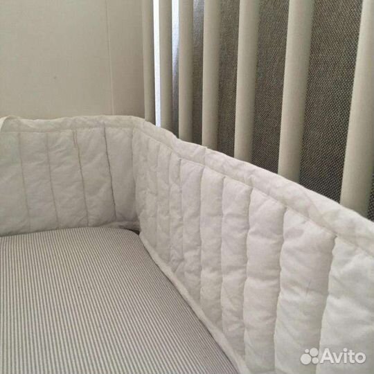 Бортики в кроватку из икеа новый