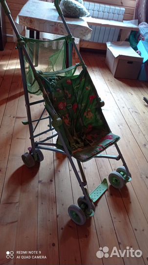 Прогулочная коляска трость бу