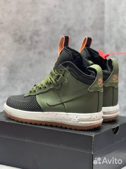 Кроссовки Nike Lunar Forse 1 Duckboot зимние (Арт.45784)