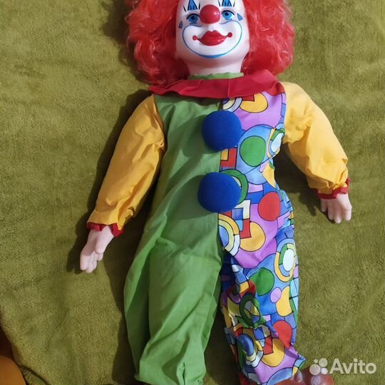 Клоун Весельчак.Кукла интерьерная. Н-р 