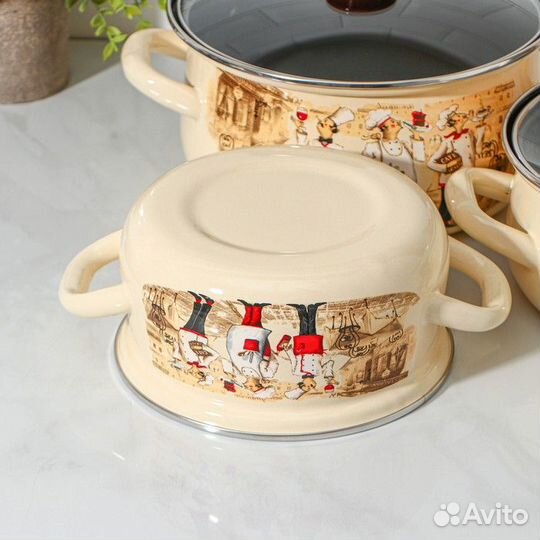 Набор кастрюль «Сомелье-Экстра»: 3 предмета: 1.5