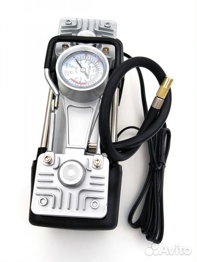 Компрессор воздушный авто 2-х поршневой в сумке