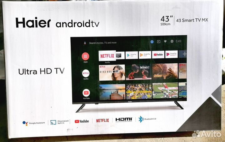 Андроид тв Haier MX 43