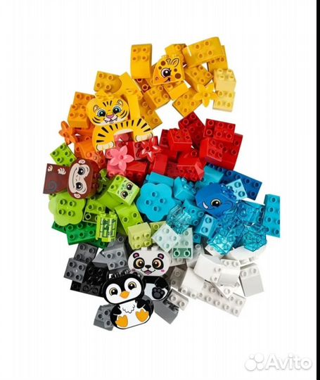 Lego duplo 10934 весёлые зверюшки