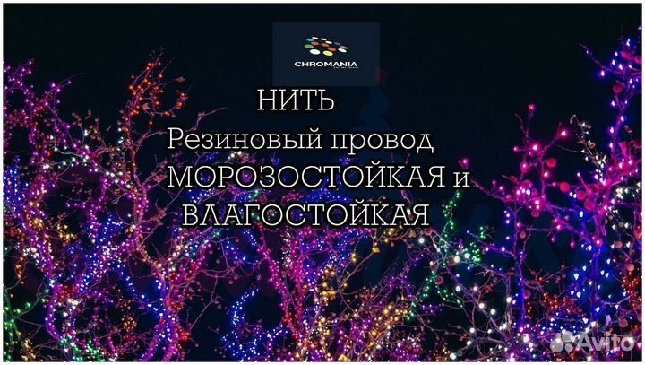 Гирлянда уличная IP 68