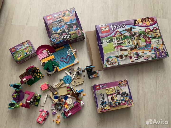 Play Doh, Lego friends