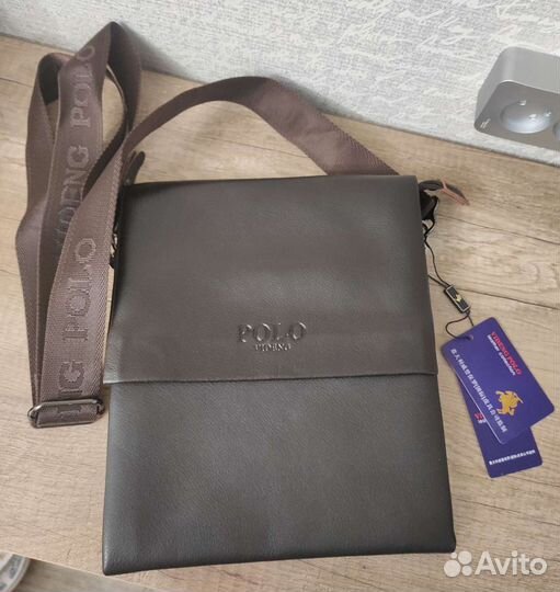 Сумка натуральная кожа новая мужская