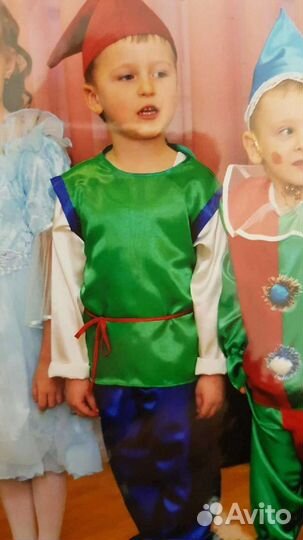 Новогодний костюм гнома