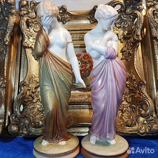 RAR.Royal Worcester.Печаль и Радость.Статуэтка