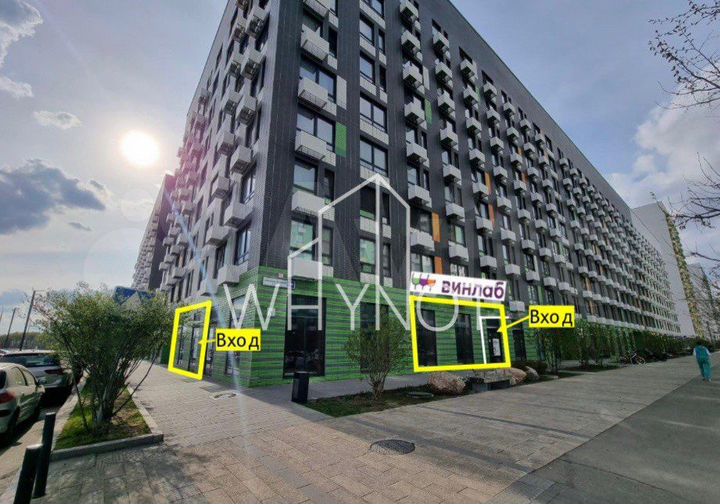 Торговая площадь с якорным арендатором - 164 м²