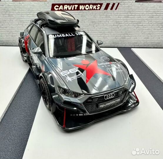 Коллекционная модель Audi RS6 DTM Avant 1:24