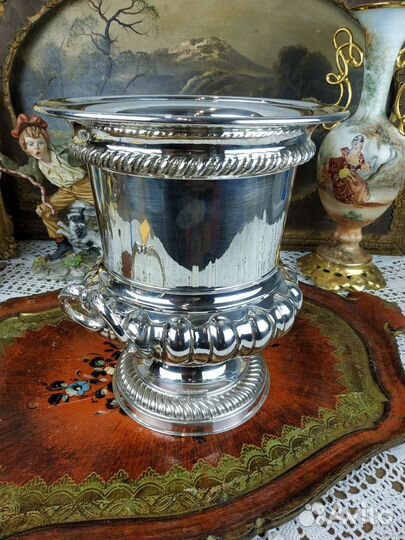 Винтажное ведро под игристые вина