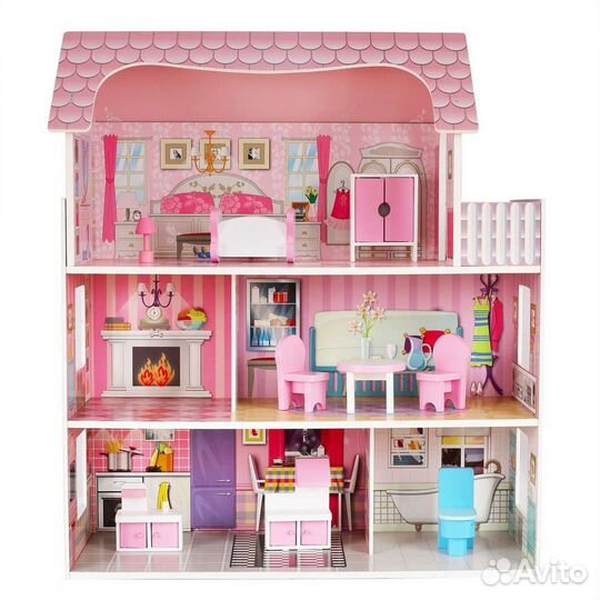 Дом для кукол Demi Star с аксессуарами 9 шт