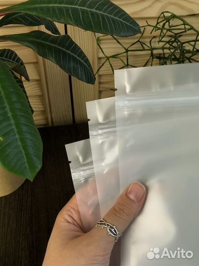 Пакет дой пак прозрачный матовый с zip-lock